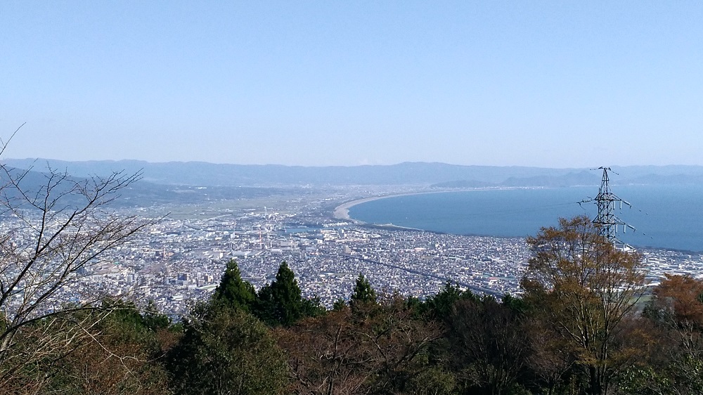 野田山健康緑地公園からの風景