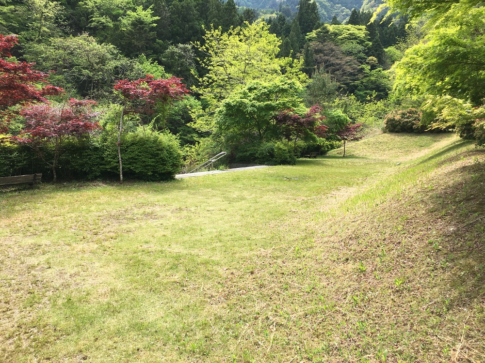 大柳川渓流公園 キャンプ場芝生